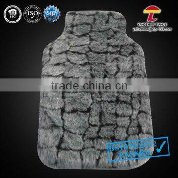 faux fur hot water bottle cover classic