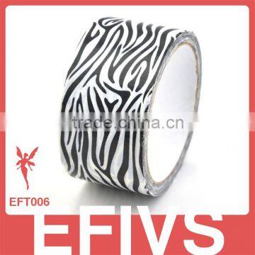 Wholesale black zebra printed duct tape