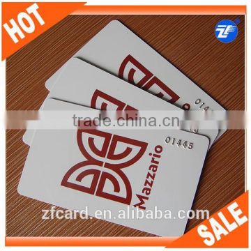 CR80 plastic pvc printing cards