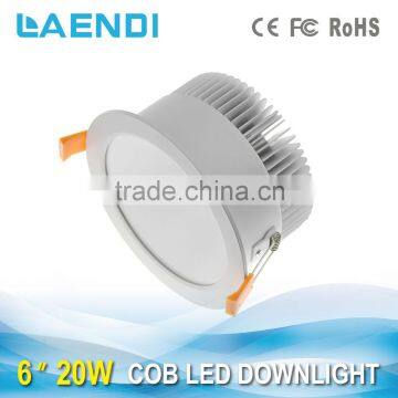 High Power Efficient 90% 240V commercial 20w led cob downlights