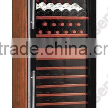 180 Bottles Electric Built-in Style Compressor Wine Cooler/Wine Refrigerator BJQ-368A