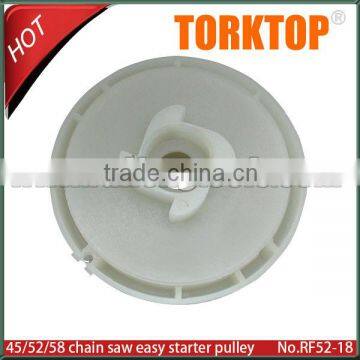 China 4500 5200 5800 chain saw spare parts easy starter pulley