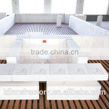 Fireproof Case Fused Cast Azs Refractory Brick for Glass Furnace, AZS--33,36,41 photo-5