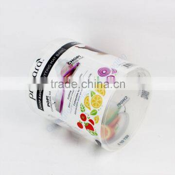 Custom Logo Clear Plastic Tube Packaging Food photo-5