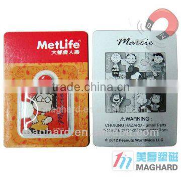 Customized Cartoon promotional epoxy magnet puzzle for souvenir