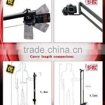 Retractable Jib Crane Dolly Crane Wieldy Video Crane for Camera photo-5