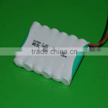 7.2v battery pack size aaa 1.2v ni-cd 300mah battery cell