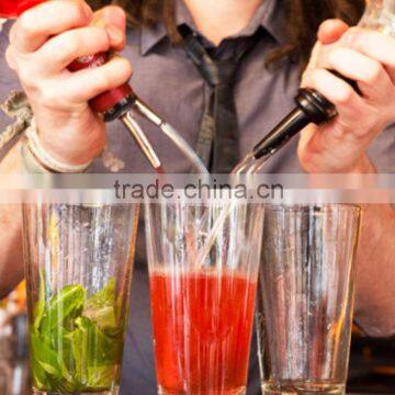 4pcs/lot Stainless Steel Bottle Pourers Liquor Pourer Bar Wine Spout Stopper Tool photo-2