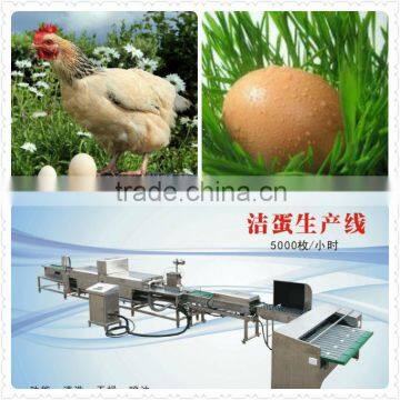 Chinese automatic stainless cleaning grading machine for egg farmers