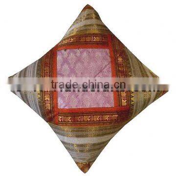 Vintage silk sari Handwork Handmade Cushion Covers