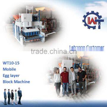WANTE MACHINERY Egg Laying Hydraulic Block Making Machine QMY10-15 photo-3