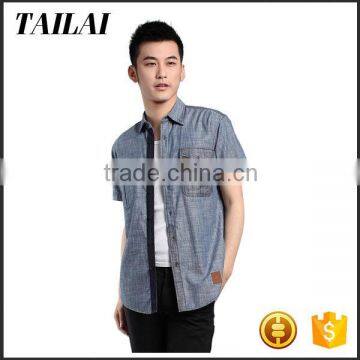 Wholesale clothing Top-end Fashion recycle cotton t shirt