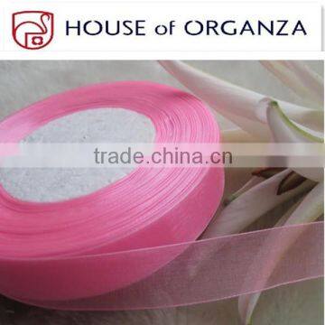 Woven Edged Nylon Organza Ribbon Roll