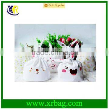 Party Decoration Plastic Cute Rabbit Ear Cookie Bags Candy Biscuit Packaging Bag Wedding Gift Handbags                        
                                                Quality Choice