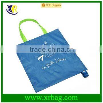Promotional Fashion Nylon Portable Folding Shopping Bags photo-3