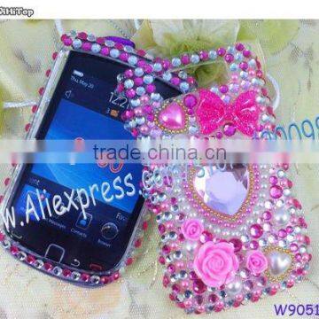 Bling Case for Blackberry Torch 9800. For Blackberry 9800 Diamond Case (W1100)