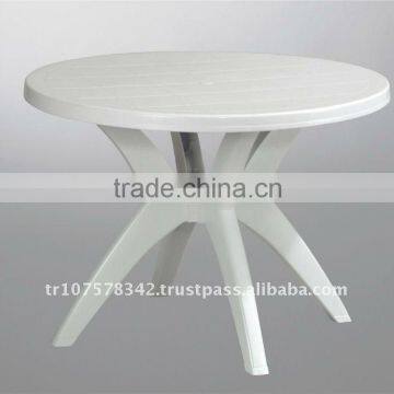 hard plastic table