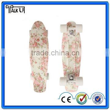 Cruiser Skateboard Graphic Flower Style Board & wheels Fish Skateboard