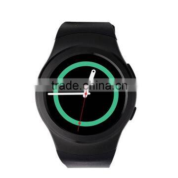 G3 MTK2502 Full Circular Bluetooth Smartwatch Heart Rate GPRS Fashion Sport Smart Watch Customized for IPhone Android Phone