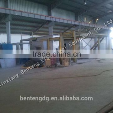 Horizontal copper tube/brass tube continuous casting machine