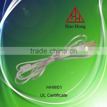 HAOHONG transparent electric wire / wire for lamp holder