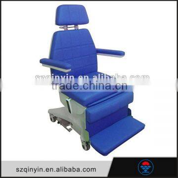 Synthetic leather hydraulic electric folded facial bed