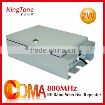 Kingtone 33dBm 800 MHz 2G 3G Cell Phone Signal Booster Cdma Mobile Phone Signal Repeater