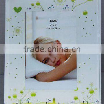 Glass photo frame