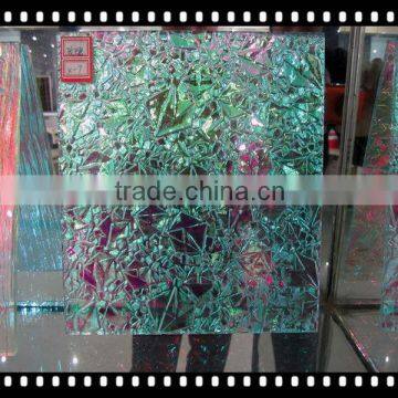 3-6mm clear patterned glass