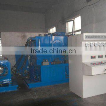 hydraulic pump and systems test bench and test stand