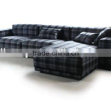 European style fabric sectional sofa D-49 (C+A+B)