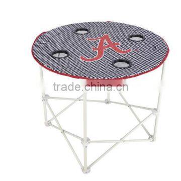 garden folding steel beach table