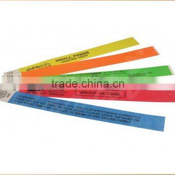 Stretch and Tear Resistant Disposable Paper Tyvek Wristbands Quality Choice photo-3