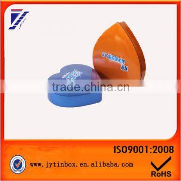 HOT SALE!CHINA TIN CAN MANUFACTURER METAL PACKING BOX HEART SHAPED GIFT PACKING TIN BOX