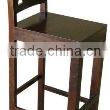 wooden bar stool,bar chair,hotel furniture,commercial furniture,indian wooden furniture,sheesham wood furniture