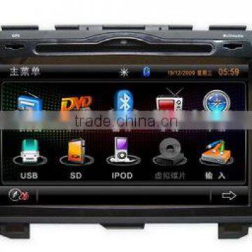 double din special Car DVD,car audio with GPS for Honda-CRV