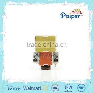 China Supplier Game Paper Puzzle 3d Assemble Toy for Kids photo-2