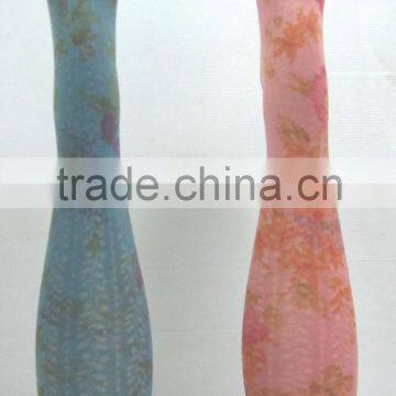 Floral digital print socks