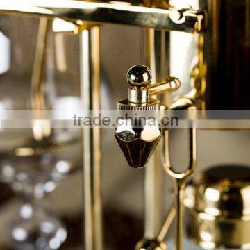 Gold Royal Balancing Siphon Coffee Maker, Classical Elegant Coffee Maker Only USD56.9/set photo-3