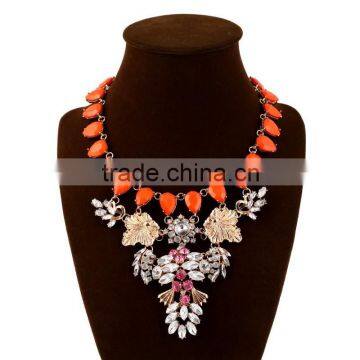 2015 newest jewelry designs,stylish statement necklace, fashion necklace yiwu market