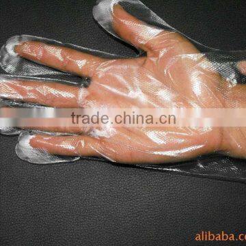 100% new material hygienic disposable PE glove