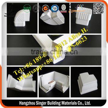 prefab homes seamless gutter pvc type