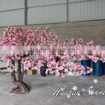 new style artificial pink cherry blossom tree for wedding decoration theme park decoration