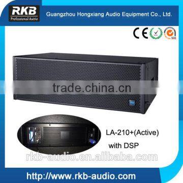 Active LA-210 dual 10'' Line Array Cabinet/ speaker box line array system