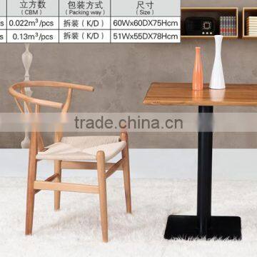 commericial solid wood hotel banquet furniture corner wooden chair with design