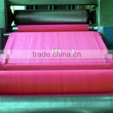Needle punch nonwoven felt
