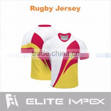 sublimation customized rugby jersey