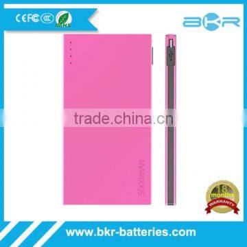 BKR Factory Directly Offer Rechargeable Slim Power Bank 10000mah photo-2