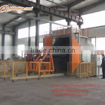 FD2-5100 shuttle rotomolding machine, thermoforming machine for plastics, Carousel Machine