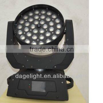 Hot seling RGB 36X10W led moving head light with Zoom